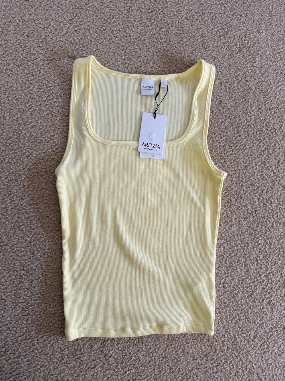 Aritzia Homestretch Rib Frequency Tank - Picture 3 of 6